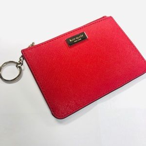 Kate Spade Laurel Way Bitsy,HOT CHILI 🌶 card hldr